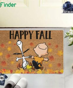 Snoopy Doormat - Happy Fall - 1-doormat