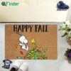 Snoopy Doormat - Happy Fall - 4-doormat