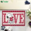 Snoopy Doormat - Snoopy Decor - Snoopy Love-doormat