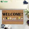 Snoopy Doormat - Snoopy Decor - Snoopy Welcome - Snoopy And Friends Welcome-doormat
