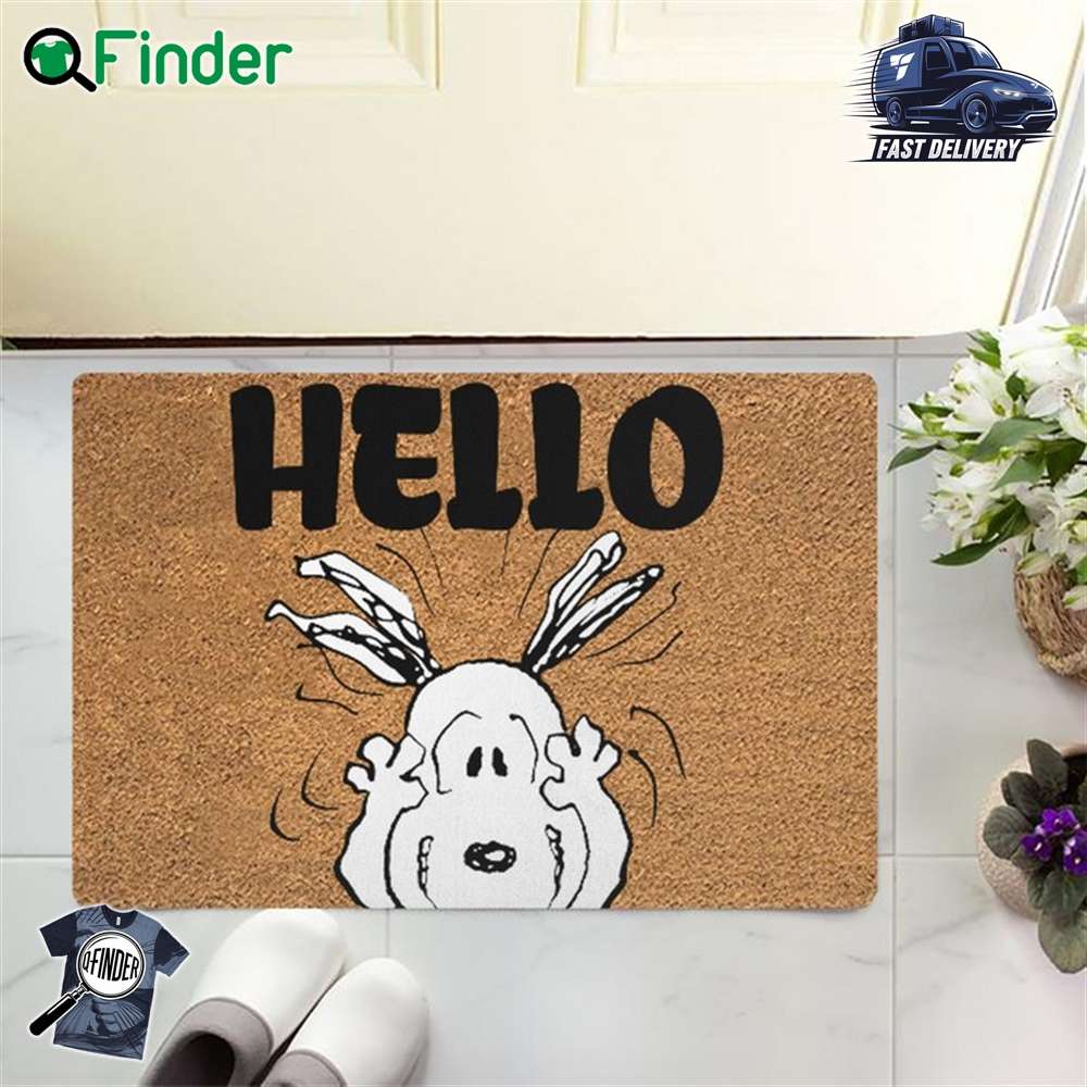 Snoopy Doormat Snoopy Decor Snoopy Welcome doormat Snoopy Doormat - Snoopy Decor - Snoopy Welcome-doormat