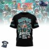 Philadelphia Eagles 2x Super Bowl Lix Champions T-shirt Sweatshirt Hoodie - Black