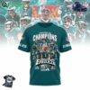 Philadelphia Eagles 2x Super Bowl Lix Champions T-shirt Sweatshirt