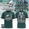 Philadelphia Eagles Super Bowl Lix Champions T-shirt Hoodie 2025