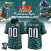 Philadelphia Eagles Champions Super Bowl 2025 Jersey Signature Custom Name Number Limited Editions