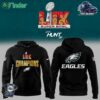 Philadelphia Eagles Champions Super Bowl Lix Limited Edition Hoodie Black