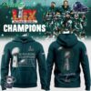 Philadelphia Eagles Super Bowl Lix Champions Hoodie For Fans