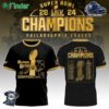 Philadelphia Eagles Super Bowl Lix Champions T-shirt Hoodie Golden Edition
