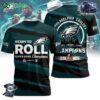 Philadelphia Football Ready To Roll Super Bowl Champions 2025 Unisex T-shirt Hoodie Sweatshirt For Fan