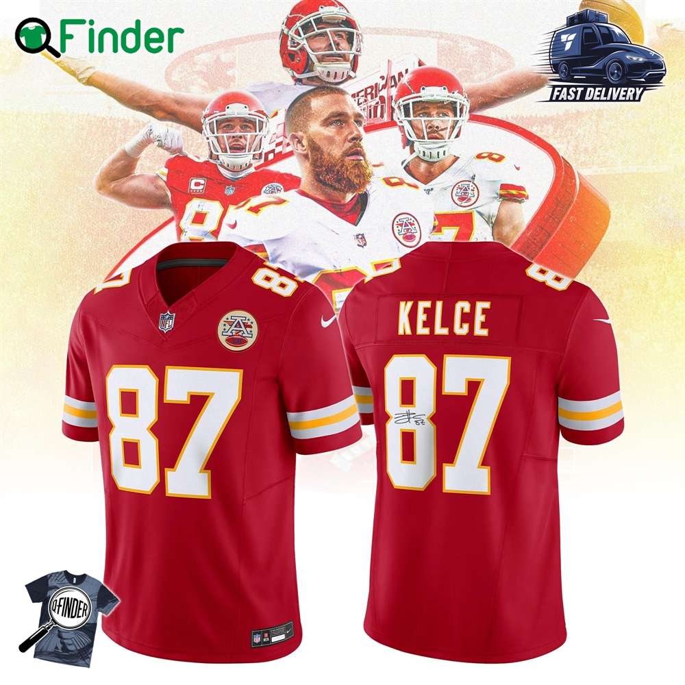Travis Kelce Kansas City Chiefs Jersey Signature Editions Limited Travis Kelce Kansas City Chiefs Jersey Signature Editions Limited