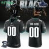 Unisex Nike Black Philadelphia Eagles Alternate Custom Game Jersey
