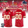 Kansas City Chiefs Champions Super Bowl 2025 Jersey Signature Custom Name Number