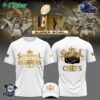 Kansas City Chiefs Champions Super Bowl 2025 Tshirt Limited Editions V1- White