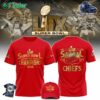 Kansas City Chiefs Champions Super Bowl 2025 Tshirt Limited Editions V1