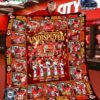 Kansas City Chiefs 5x Super Bowl Champions Undisputed Blanket
