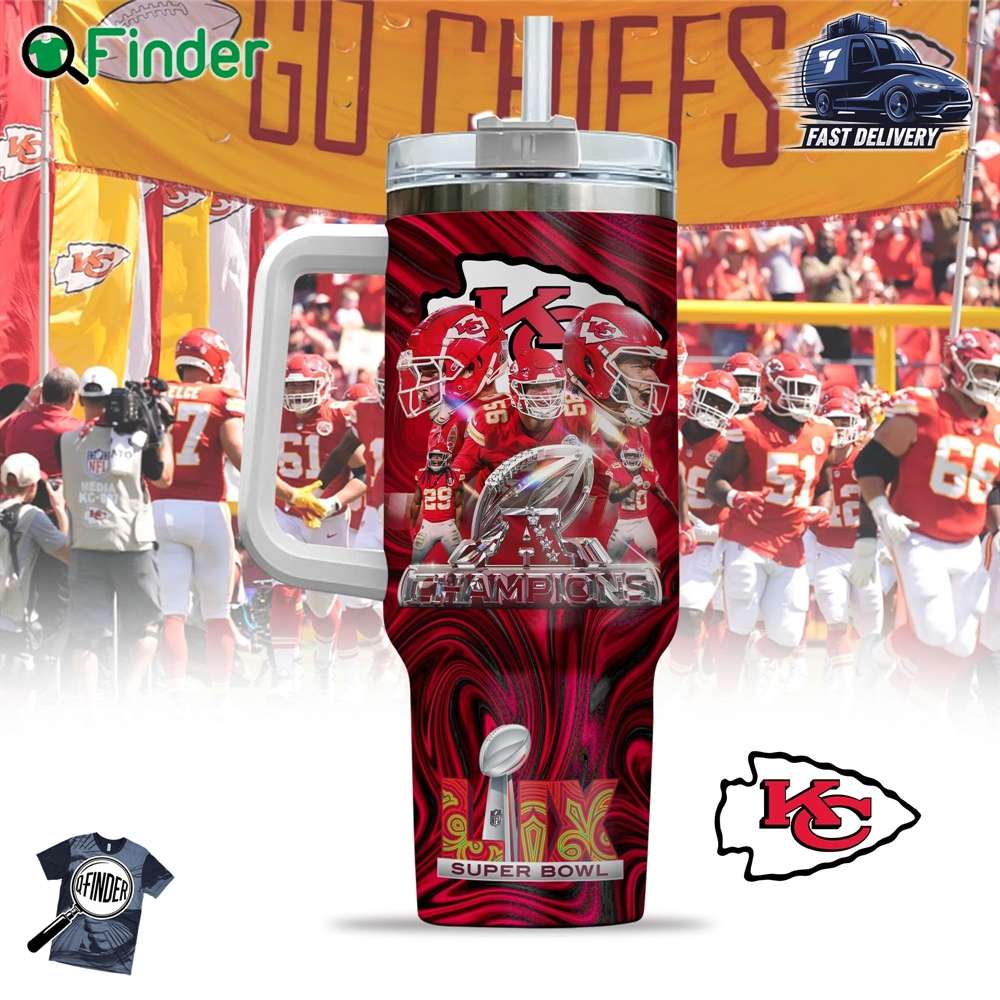 Kansas City Football 2025 Lix Super Bowl Tumbler 40oz For Fan Limited Edition Kansas City Football 2025 Lix Super Bowl Tumbler 40oz For Fan- Limited Edition