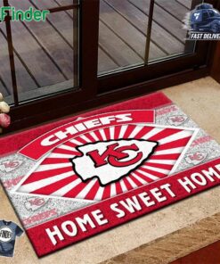 Kansas City Chiefs Home Sweet Home Doormat