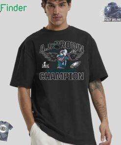 Aj Brown Philadelphia Eagles Super Bowl Lix Champions T-shirt