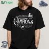Philadelphia Eagles Super Bowl Lix Champions Personalized Name And Number T-shirt