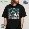 Saquon Barkley Philadelphia Eagles Super Bowl Lix Champions T-shirt