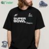 Philadelphia Eagles Fanatics Youth Super Bowl Lix Champions Roster T-shirt