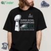 Philadelphia Eagles Nike Super Bowl Lix Champions Locker Room Trophy Collection T-shirt