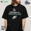 Philadelphia Eagles Nike Super Bowl Lix Champions Roster T-shirt