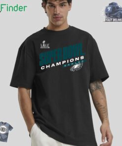 Philadelphia Eagles Fanatics Super Bowl Lix Champions Counting Points Score Long Sleeve T-shirt