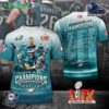 Super Bowl Lix Champions Philadelphia Eagles Hoodie Tee Polo Sweatshirt