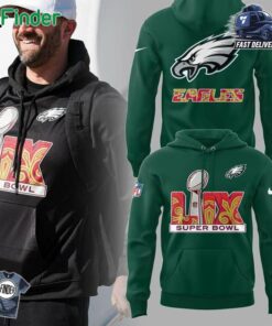 Philadelphia Eagles 2025 Super Bowl Lix Limited Edition Hoodie Longpants Cap For Fans