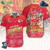 Kansas City Chiefs Super Bowl Champions 2025 Hawaiian Shirt