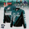 Limited Edition Philadelphia Eagles Super Bowl Lix Champions 2025 Zip Bomber Jacket