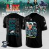 Limited Edition Philadelphia Eagles Super Bowl Lix Champions 2025 Football Jersey Black