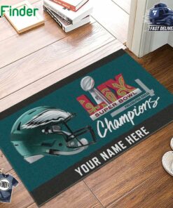For Fans Philadelphia Eagles Super Bowl Lix Champions 2025 Doormat