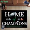 Home Philadelphia Eagles Super Bowl Lix Champions Doormat For Fans