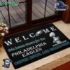 Welcome This House Cheers For The Philadelphia Eagles Super Bowl Lix Champions Doormat For Fans