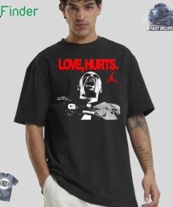 Official Love Hurts Jordan X Jalen Hurts Philadelphia Eagles Super Bowl Lix Champions 2025 T-shirt