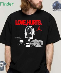 Love Hurts Jordan X Jallen Hurts Philadelphia Eagles Super Bowl Lix Champions Shirt