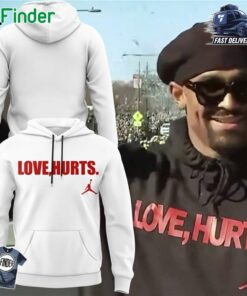 Limited Edition Eagles Football Jalen Hurts Jordan Hoodie T-shirt- White