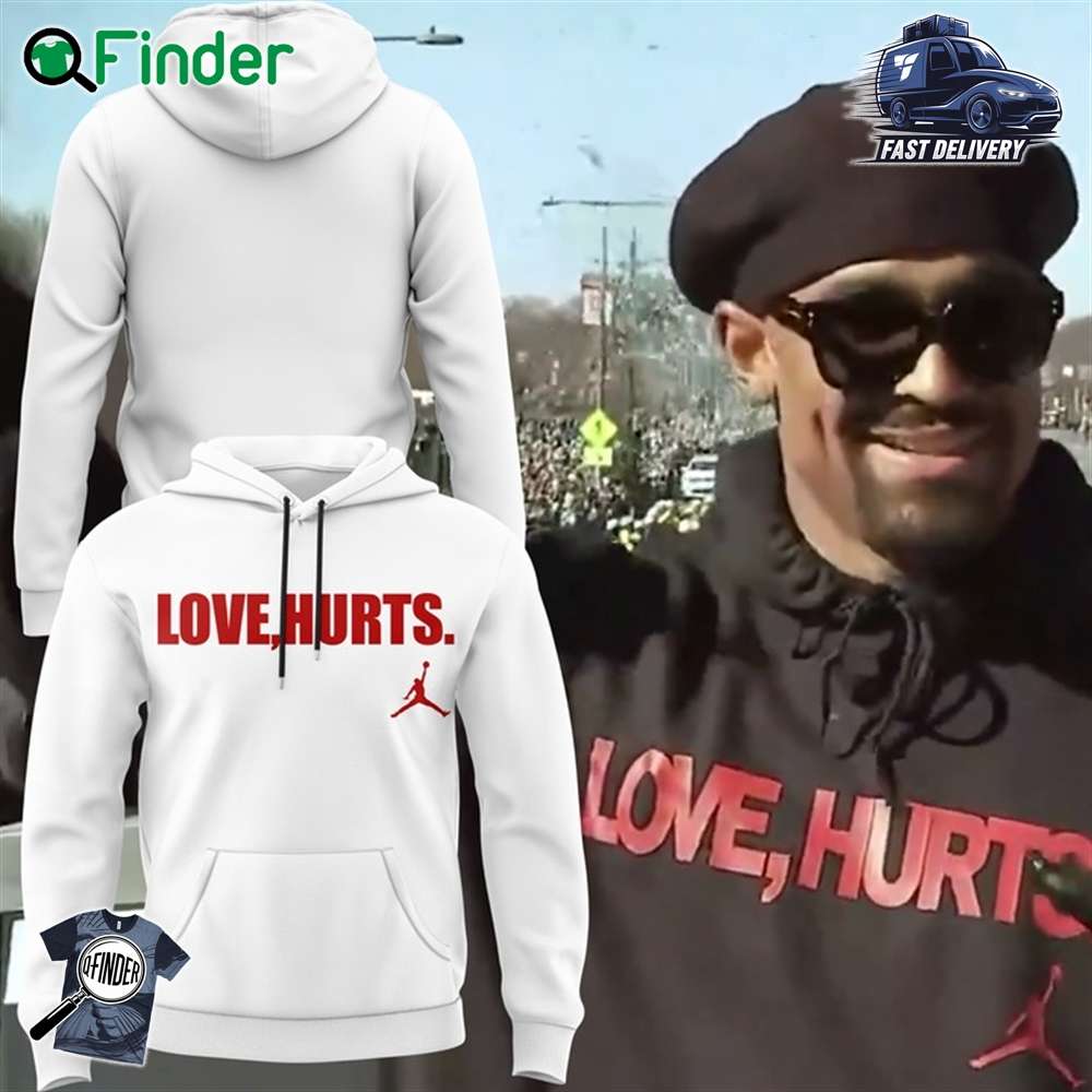 Limited Edition Eagles Football Jalen Hurts Jordan Hoodie T shirt White Limited Edition Eagles Football Jalen Hurts Jordan Hoodie T-shirt- White