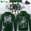 Eagles Football 2024 Limited Super Bowl Lix Champions 2025 Hoodie T-shirt