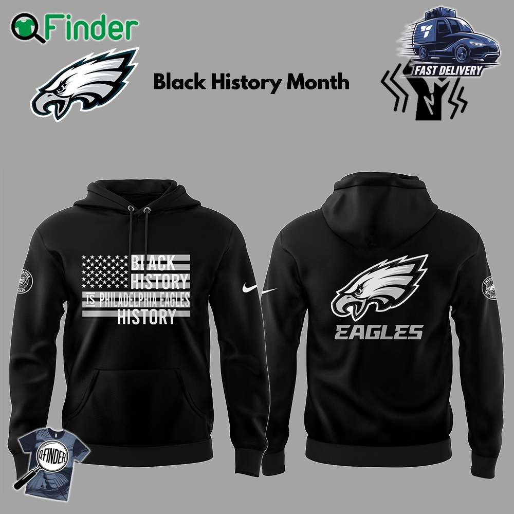 Eagles Football 2024 Nike Limited Celebrate Black History Month 2025 T shirt Hoodie Eagles Football 2024 Nike Limited Celebrate Black History Month 2025 T-shirt Hoodie