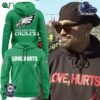 Limited Edition Eagles Football Jalen Hurts Jordan Hoodie Love Hurts Jordan -green