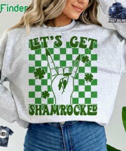 Let's Get Shamrocked Shamrock St Patricks Day Shirt