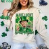 Make Lucky Great Again St Patricks Day T-shirt Sweatshirt Funny Trump