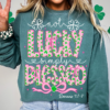 Not Lucky Simply Blessed St Patrick's Day Coquette St Patricks Day T-shirt Sweatshirt Hoodie