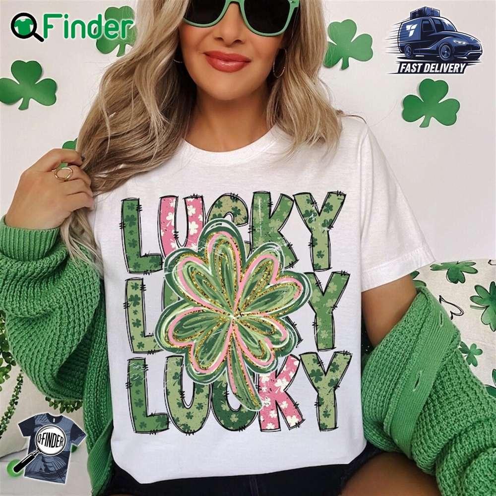 Retro Lucky Retro St Patrick's Day Coquette St Patty's Day T shirt Sweatshirt Hoodie Retro Lucky Retro St Patrick's Day Coquette St Patty's Day T-shirt Sweatshirt Hoodie