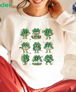 Shamrock Tee Saint Patricks Day Book Lovers Librarian Hoodie