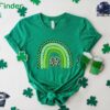 Shamrock Leopard Rainbow St Patrick's Day T-shirt St Patrick's Day Shirt