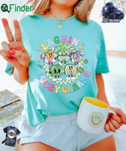 Teaching Lucky Charmas T-shirt Sweatshirt Shamrock Rainbow Shirt St Patricks Day Shirt